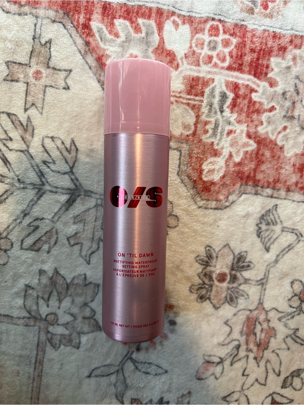 ONE SIZE On 'Til Dawn Mattifying Waterproof Setting Spray